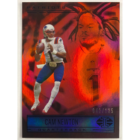 2021 Illusions Cam Newton Red Foil /125 | Local Legends Cards & Collectibles