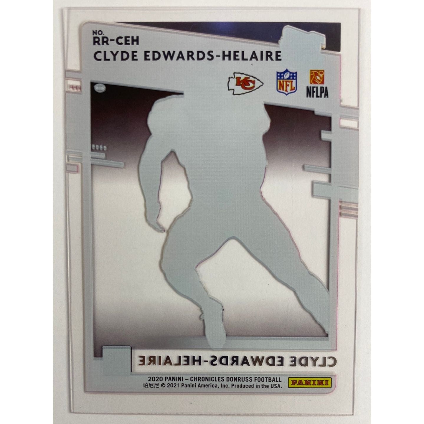 2020 Clearly Donruss Clyde Edwards-Helaire Rated Rookie | Local Legends Cards & Collectibles