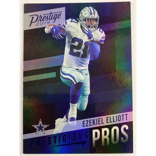 2019 Prestige Ezekiel Elliot Prestigious Pros | Local Legends Cards & Collectibles