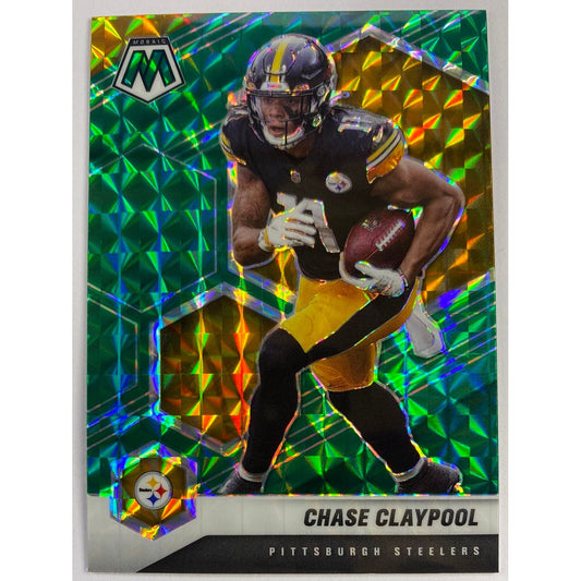 2021 Mosaic Chase Claypool Green Mosaic Prizm | Local Legends Cards & Collectibles
