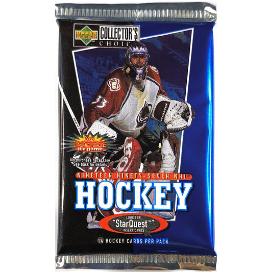 1997 Upper Deck Collectors Choice NHL Hockey Hobby Pack
