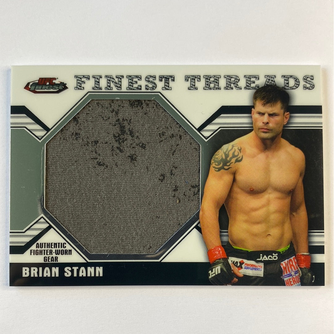 2011 Topps Finest Brian Stann Finest Threads