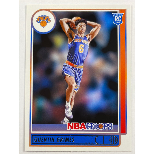 2021-22 Hoops Quentin Grimes RC