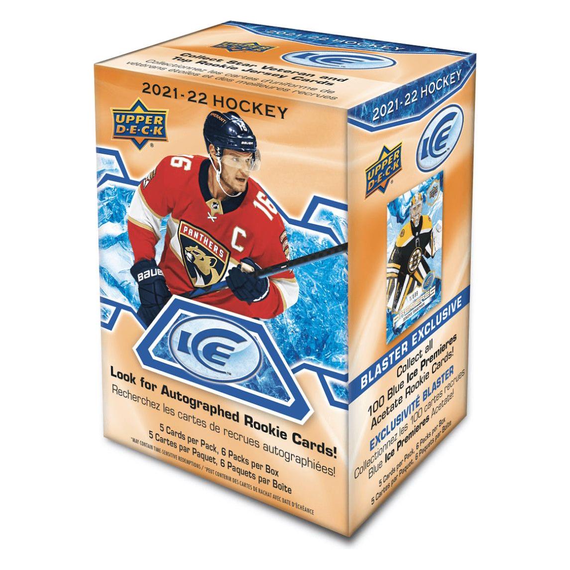 2021-22 Upper Deck ICE NHL Hockey Blaster Box