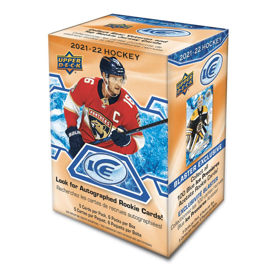2021-22 Upper Deck ICE NHL Hockey Blaster Box