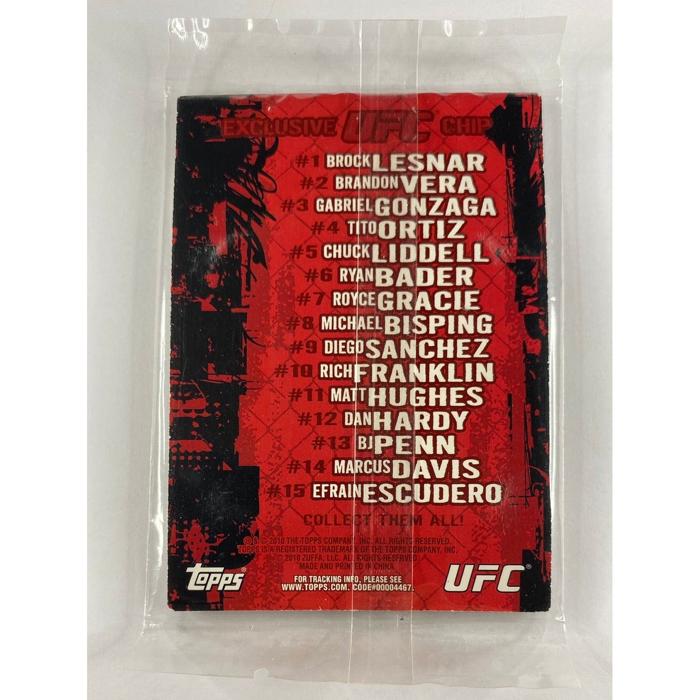 2010 Topps Tito Ortiz Exclusive Chip