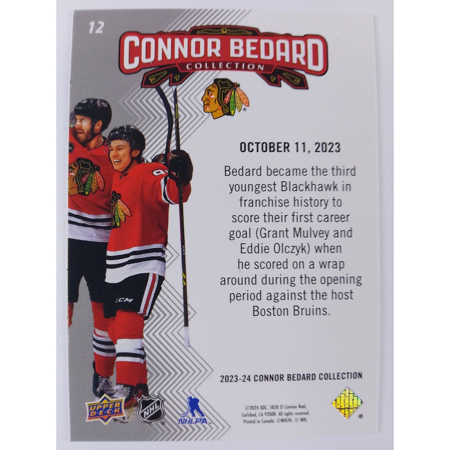2023-24 Connor Bedard Collection Highlights (Bedard First Career Goal) | Local Legends Cards & Collectibles