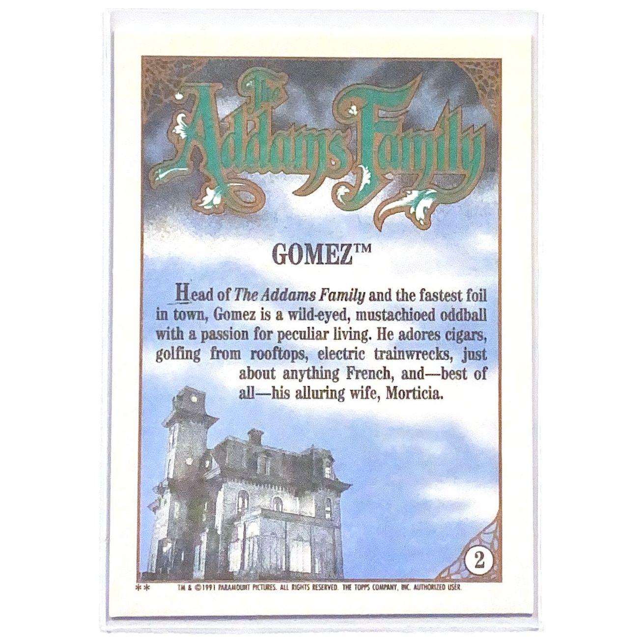 1991 Paramount Pictures The Adams Family Gomez #2 Local Legends Cards & Collectibles