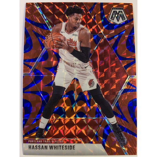  2019-20 Mosaic Hassan Whiteside Blue Reactive Prizm  Local Legends Cards & Collectibles