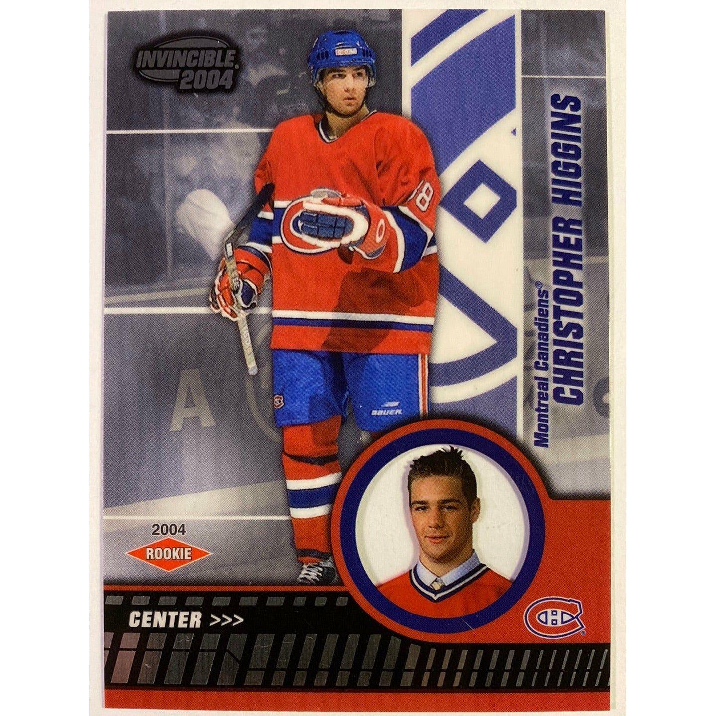 2003-04 Pacific Invincible Chris Higgins Rookie Card Local Legends Cards & Collectibles