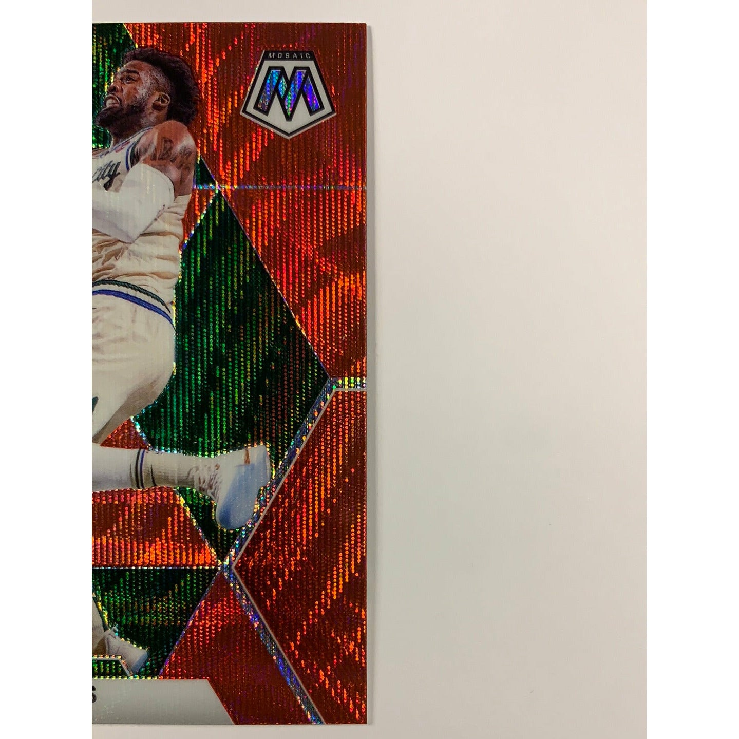 2019-20 Mosaic Wesley Matthews TMall Red Wave Prizm