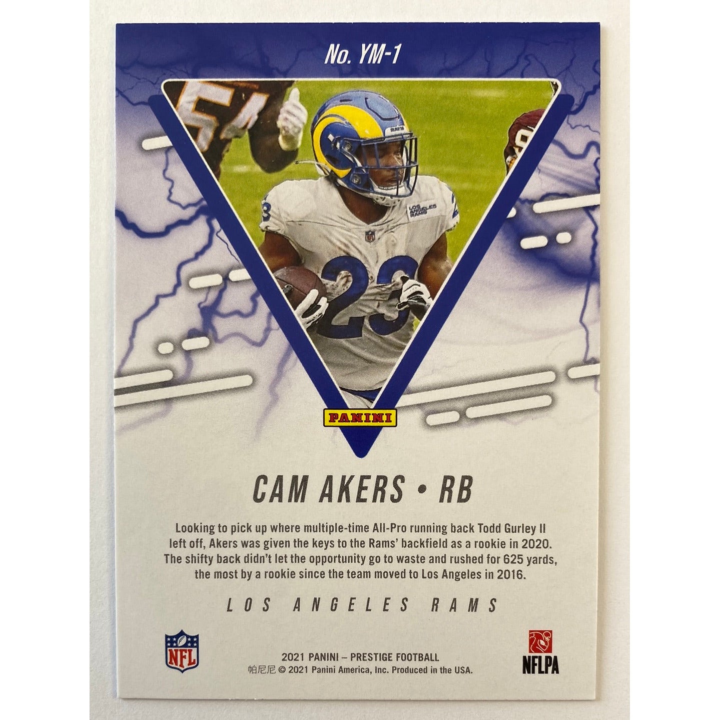 2021 Prestige Cam Akers Youth Movement | Local Legends Cards & Collectibles