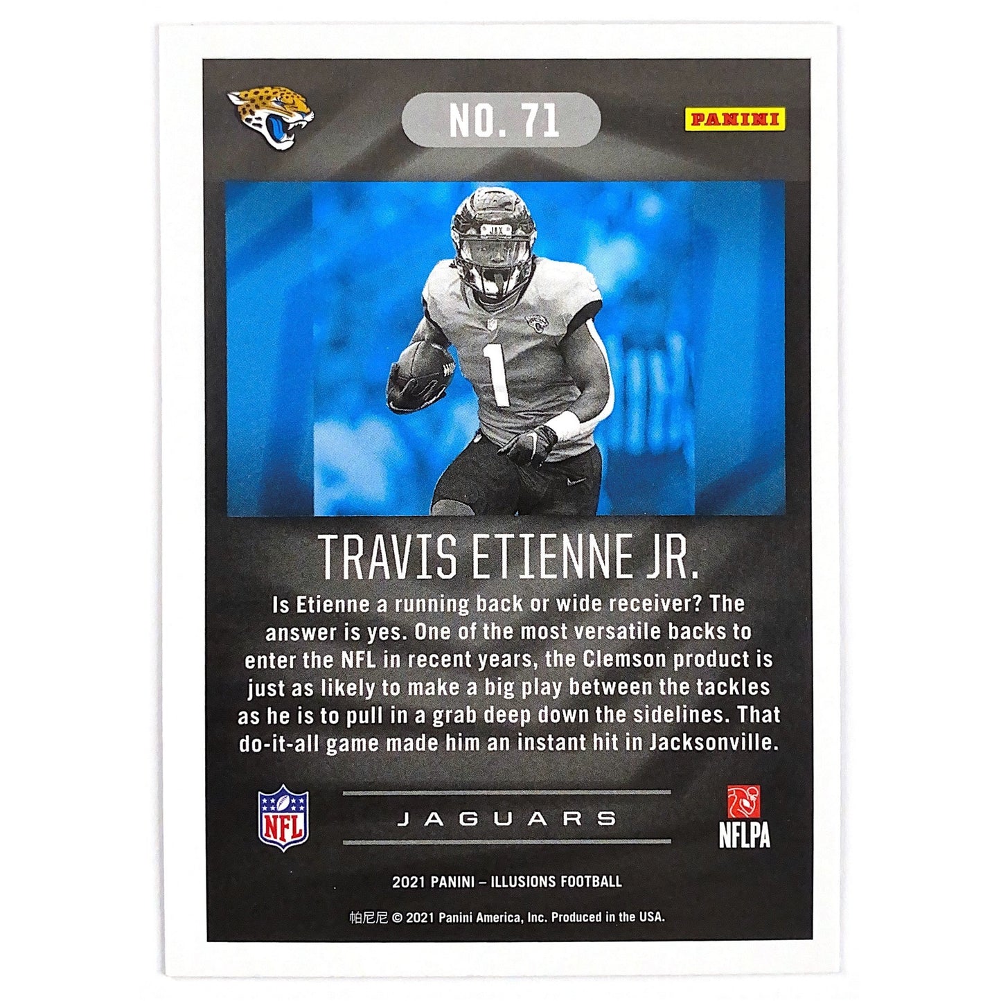 2021 Illusions Travis Etienne RC | Local Legends Cards & Collectibles