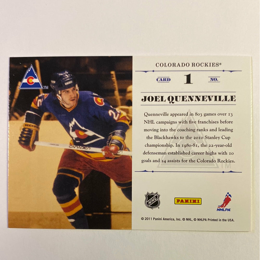 2011-12 Panini Certified Joel Quenneville Throwback Threads