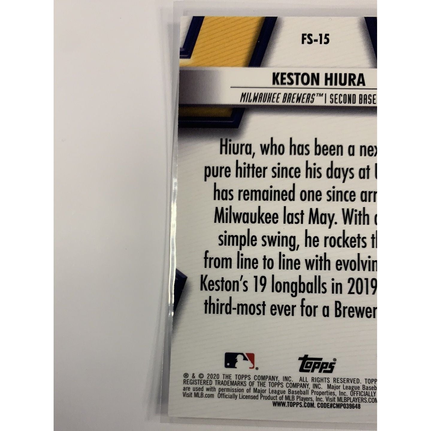 2020 Topps Chrome Keaton Hiura Future Stars | Local Legends Cards & Collectibles