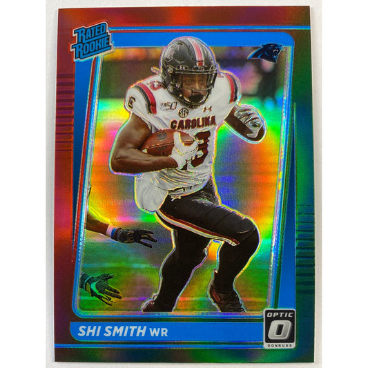 2021 Donruss Optic Shi Smith Red Green Prizm Rated Rookie