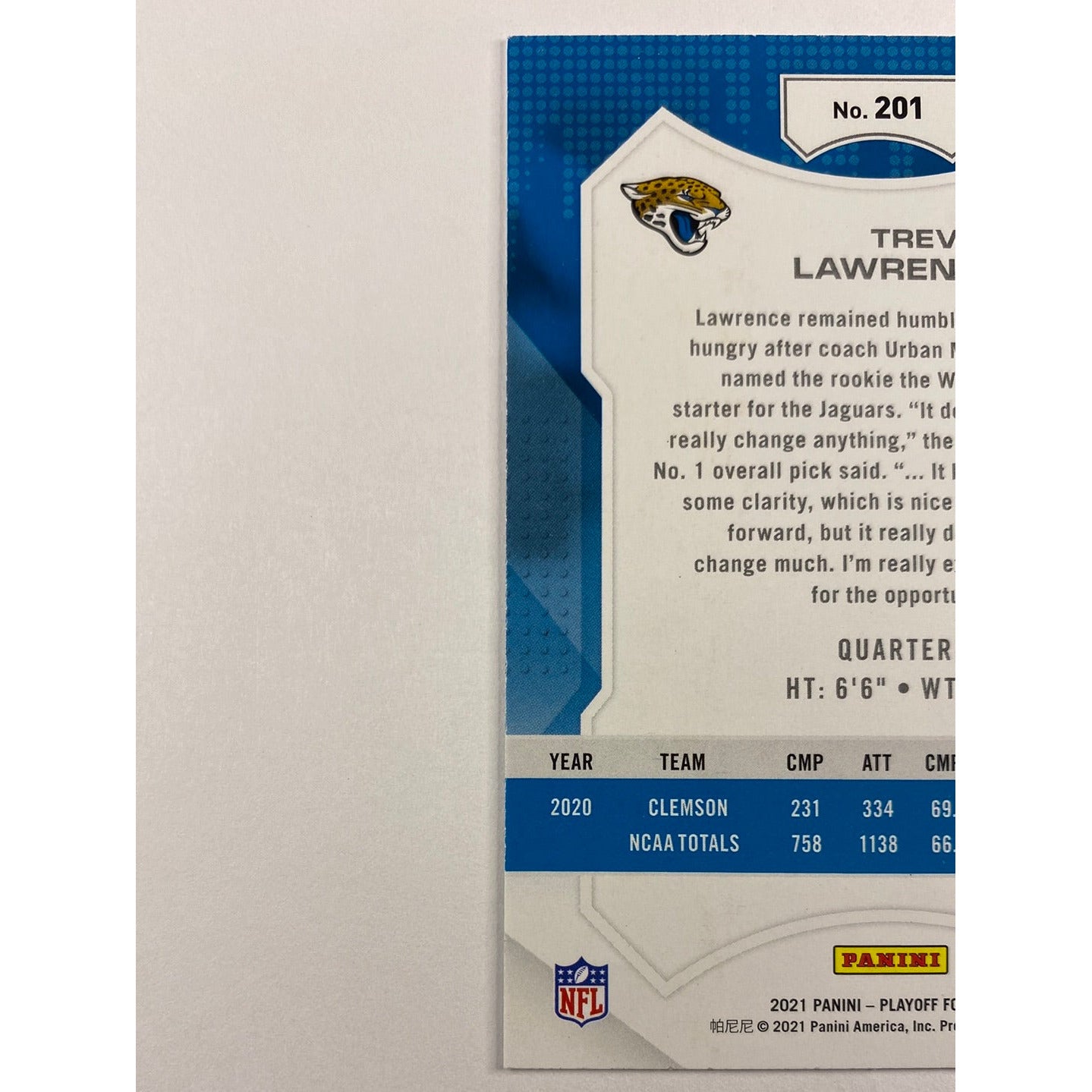 2021 Playoff Trevor Lawrence RC | Local Legends Cards & Collectibles