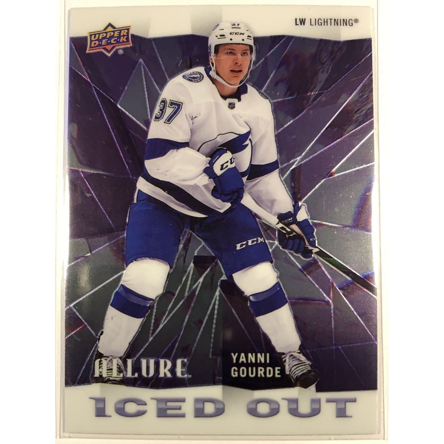 2020-21 Allure Yanni Gourde Iced Out Local Legends Cards & Collectibles