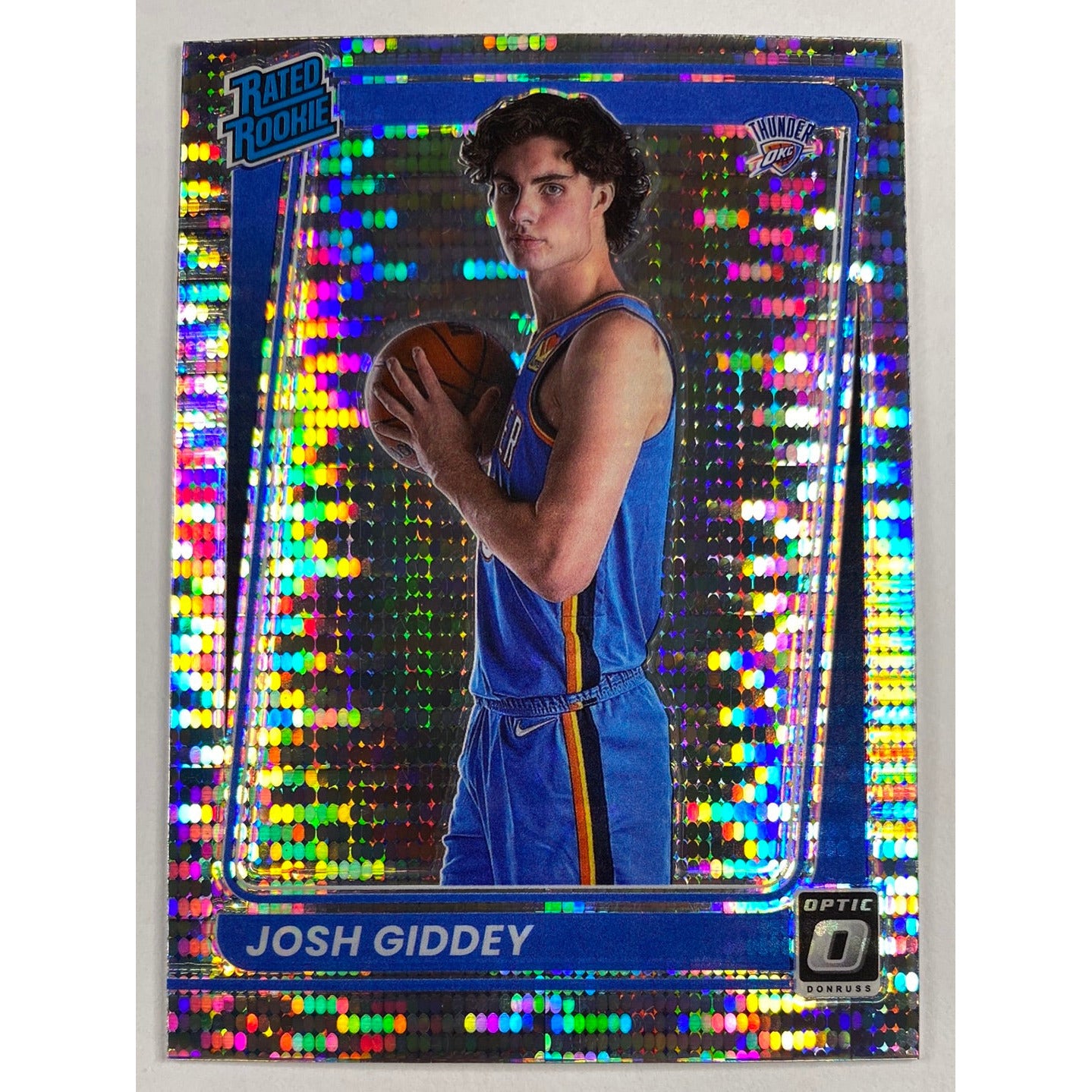 2021-22 Donruss Optic Josh Giddey Pulsar Prizm Rated Rookie | Local Legends Cards & Collectibles