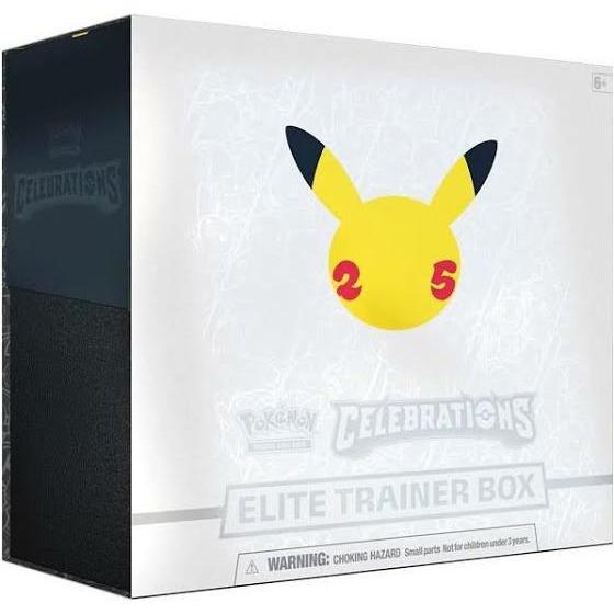 (BACK) Pokémon Celebrations Elite Trainer Box | Local Legends Cards & Collectibles