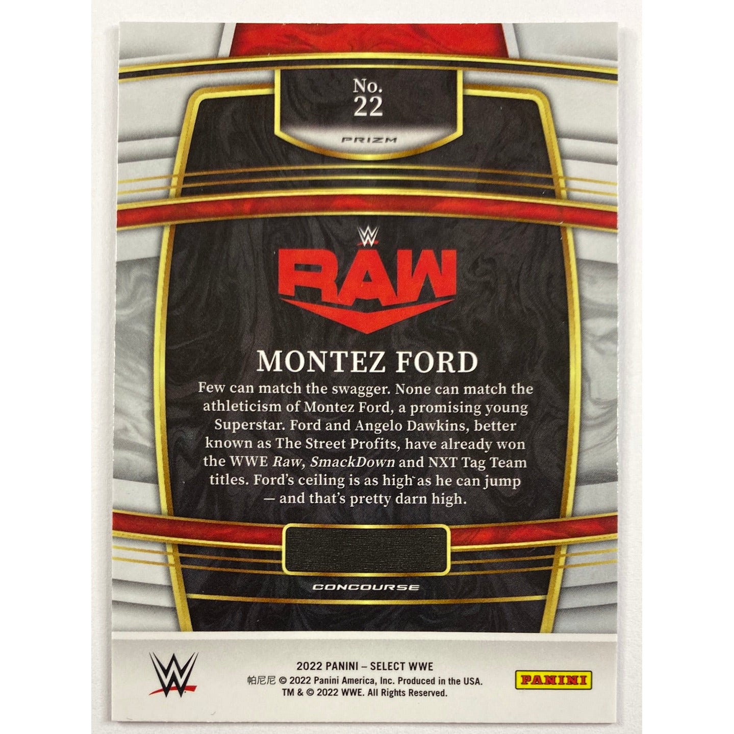 2022 Select Montez Ford Blue Holo Prizm | Local Legends Cards & Collectibles