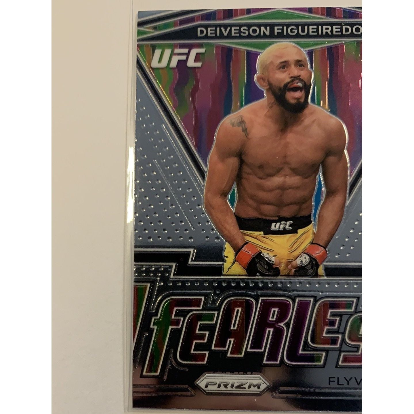 2021 Panini Prizm Deiveson Figueiredo Fearless Insert Local Legends Cards & Collectibles
