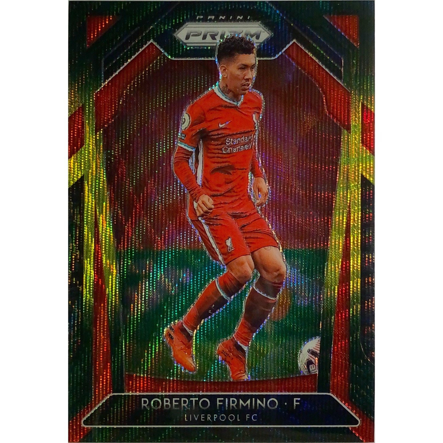 2020-21 Prizm Premier League Roberto Firmino Green Wave Prizm