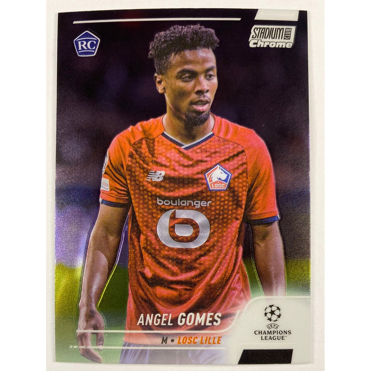 2022 Stadium Club Chrome Angel Gomes RC | Local Legends Cards & Collectibles