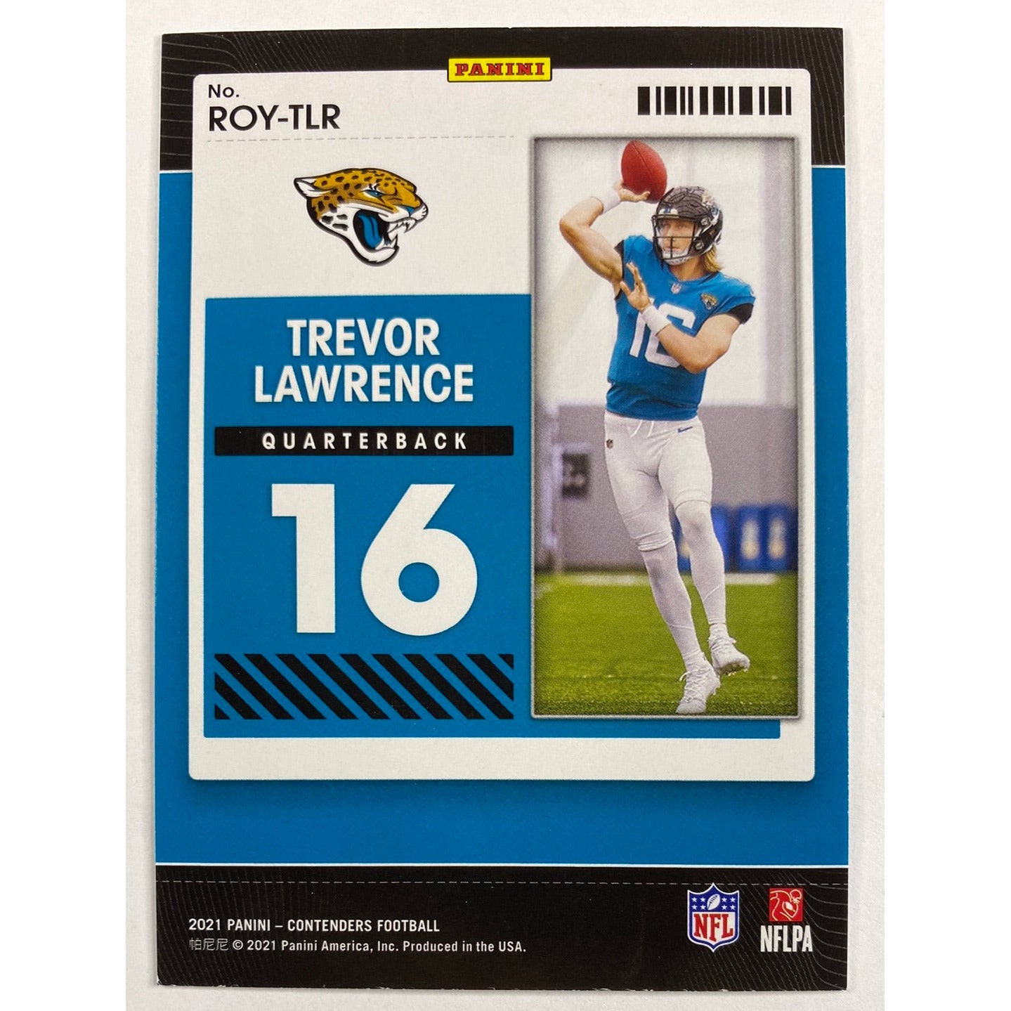 2021 Contenders Trevor Lawrence Rookie Of The Year Contender | Local Legends Cards & Collectibles