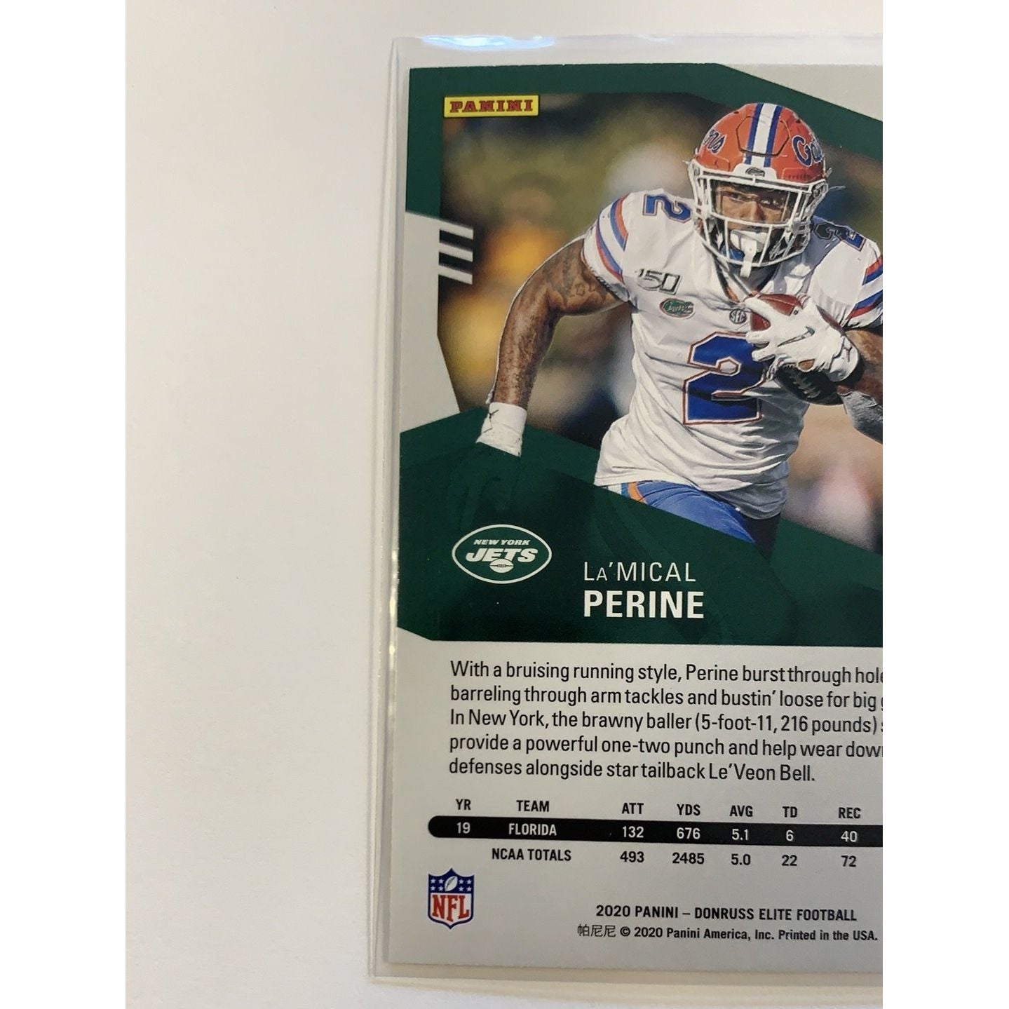 2020 Donruss Elite La’Mical Perine RC Pink Parallel | Local Legends Cards & Collectibles