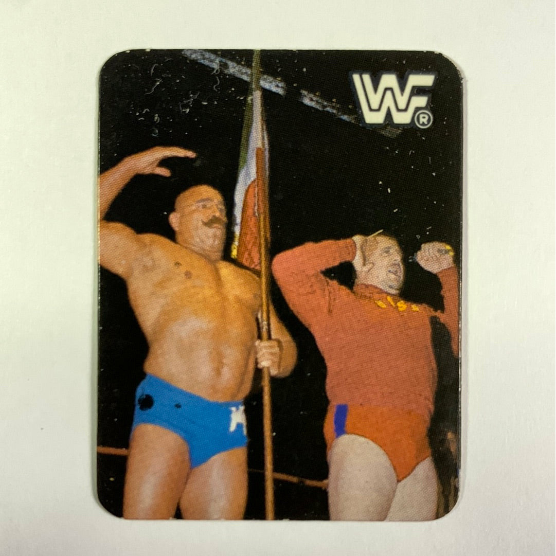 1987 Hostess Iron Sheik / Nikolai Volkoff Local Legends Cards & Collectibles
