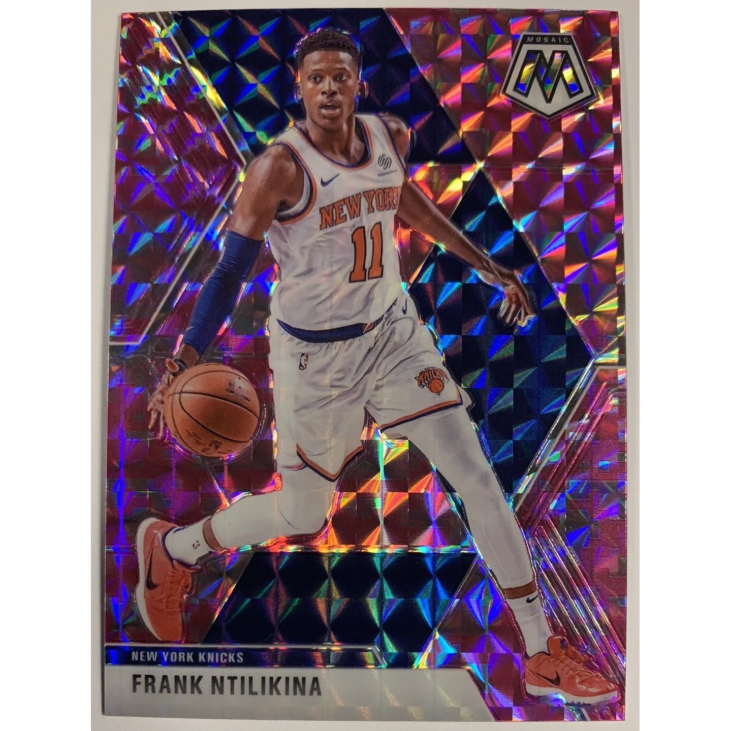 2019-20 Mosaic Frank Ntilikina Pink Prizm | Local Legends Cards & Collectibles
