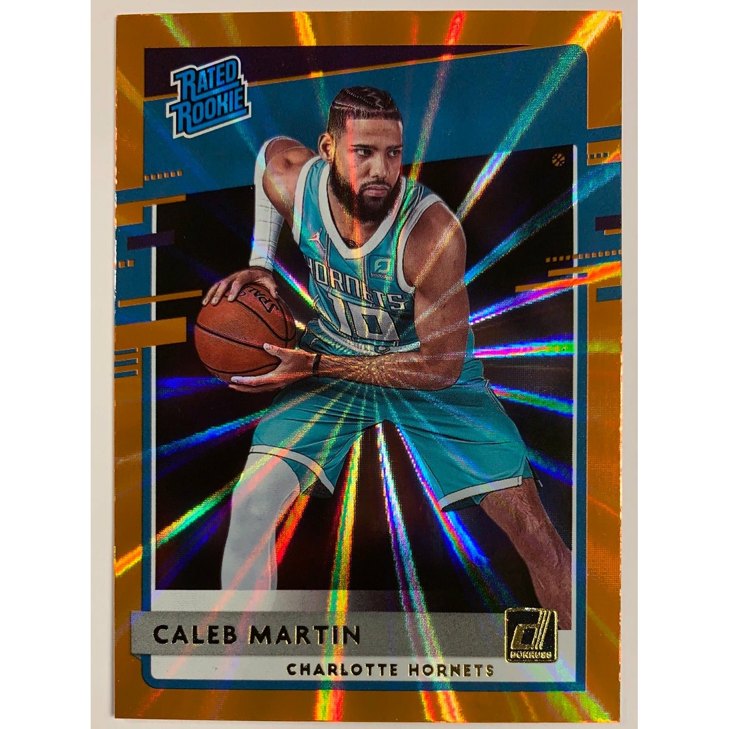 2020-21 Donruss Caleb Martin Orange Laser Rated Rookie | Local Legends Cards & Collectibles