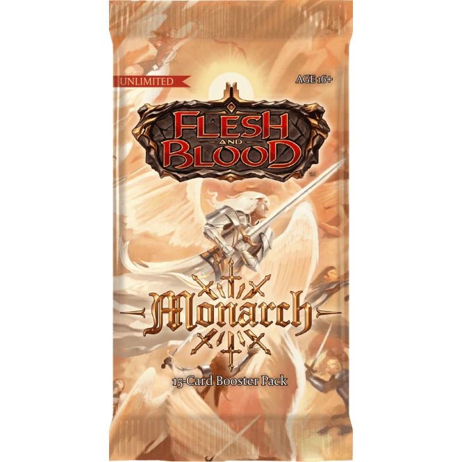 Flesh and Blood Monarch 1st Edition Unlimited Booster Pack | Local Legends Cards & Collectibles