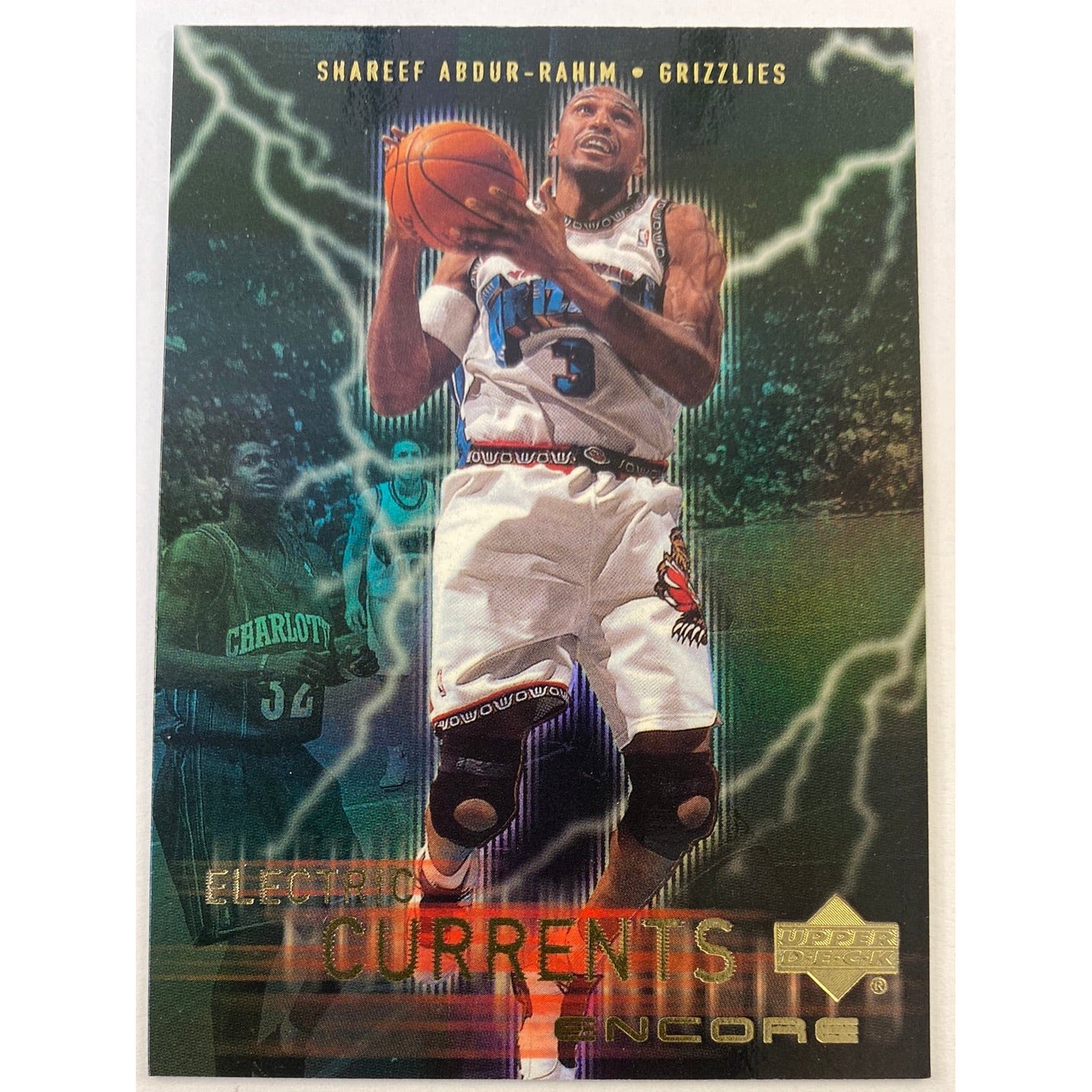 2000 Upper Deck Shareef Abdur Rahim Electric Currents