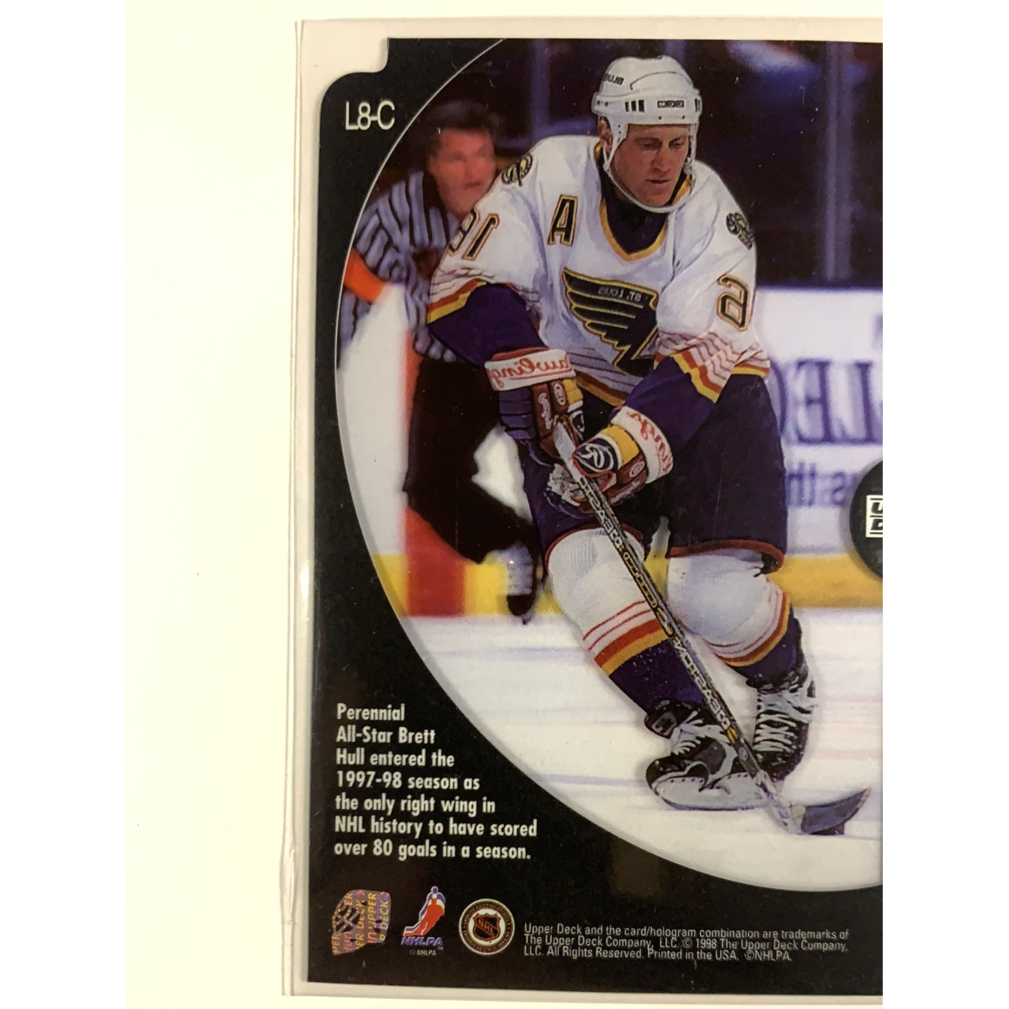 1998-99 Upper Deck Brett Hull Lethal Lines | Local Legends Cards & Collectibles
