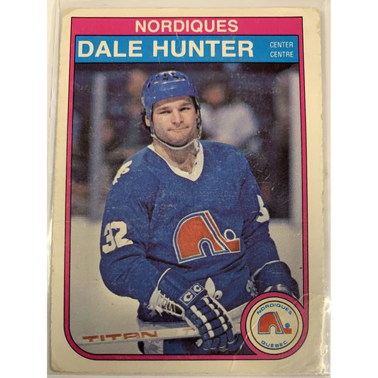  1982-83 O-Pee-Chee Dale Hunter 2nd Year  Local Legends Cards & Collectibles