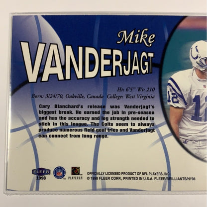  1998 Fleer Brilliants Mike Vanderjegt RC  Local Legends Cards & Collectibles