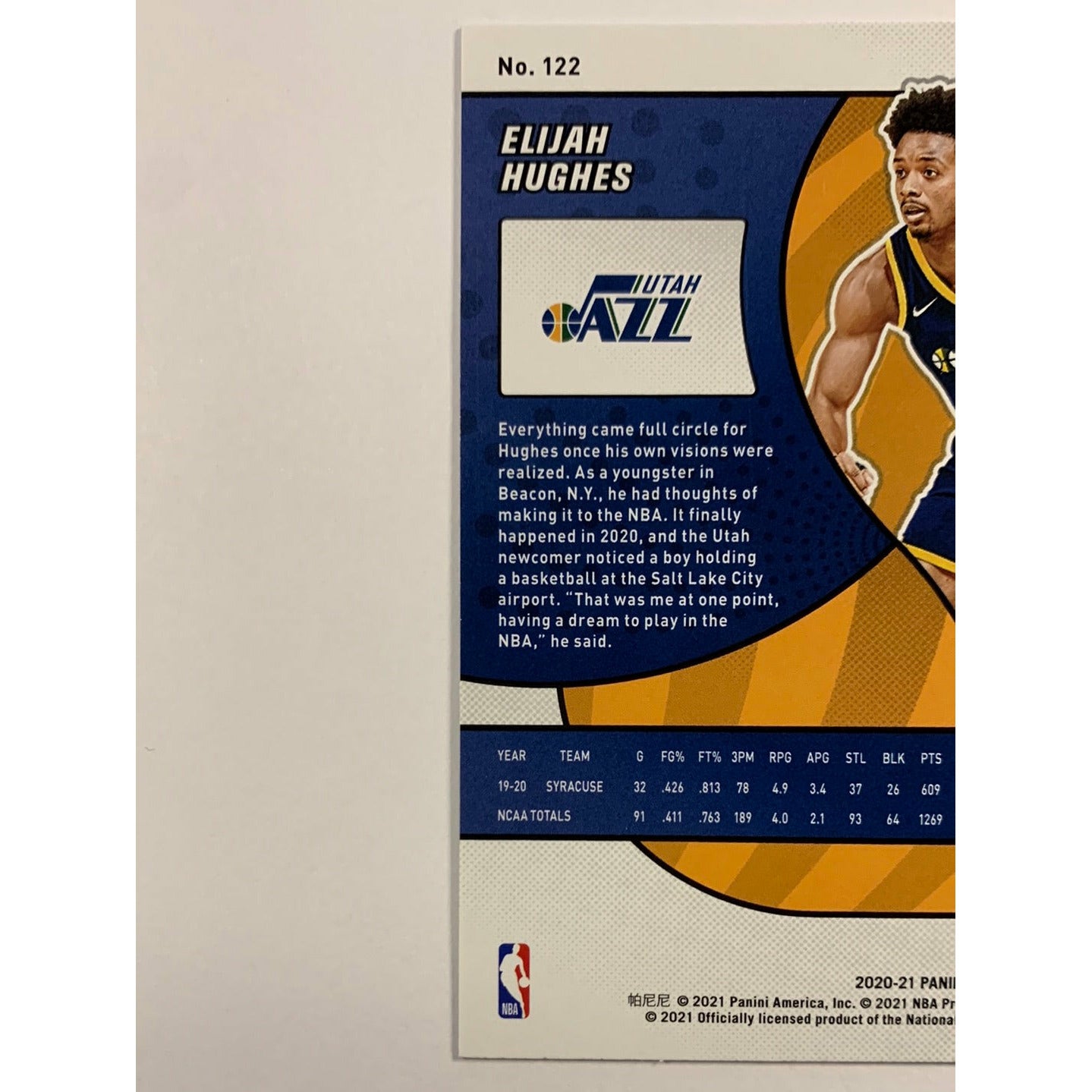 2020-21 Revolution Elijah Hughes RC | Local Legends Cards & Collectibles