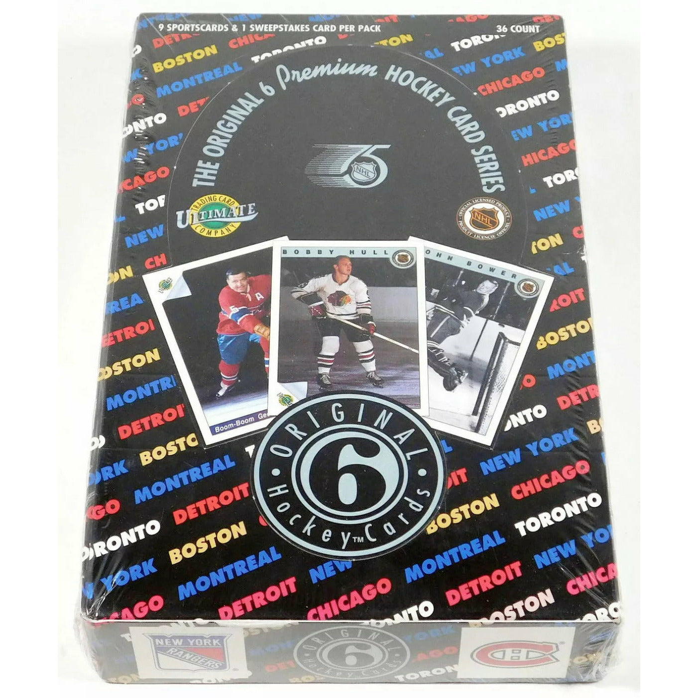 1992 Ultimate NHL Hockey Original 6 Sealed Box | Local Legends Cards & Collectibles