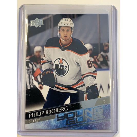 2020-21 Upper Deck Series 1 Philip Broberg Young Guns  Local Legends Cards & Collectibles
