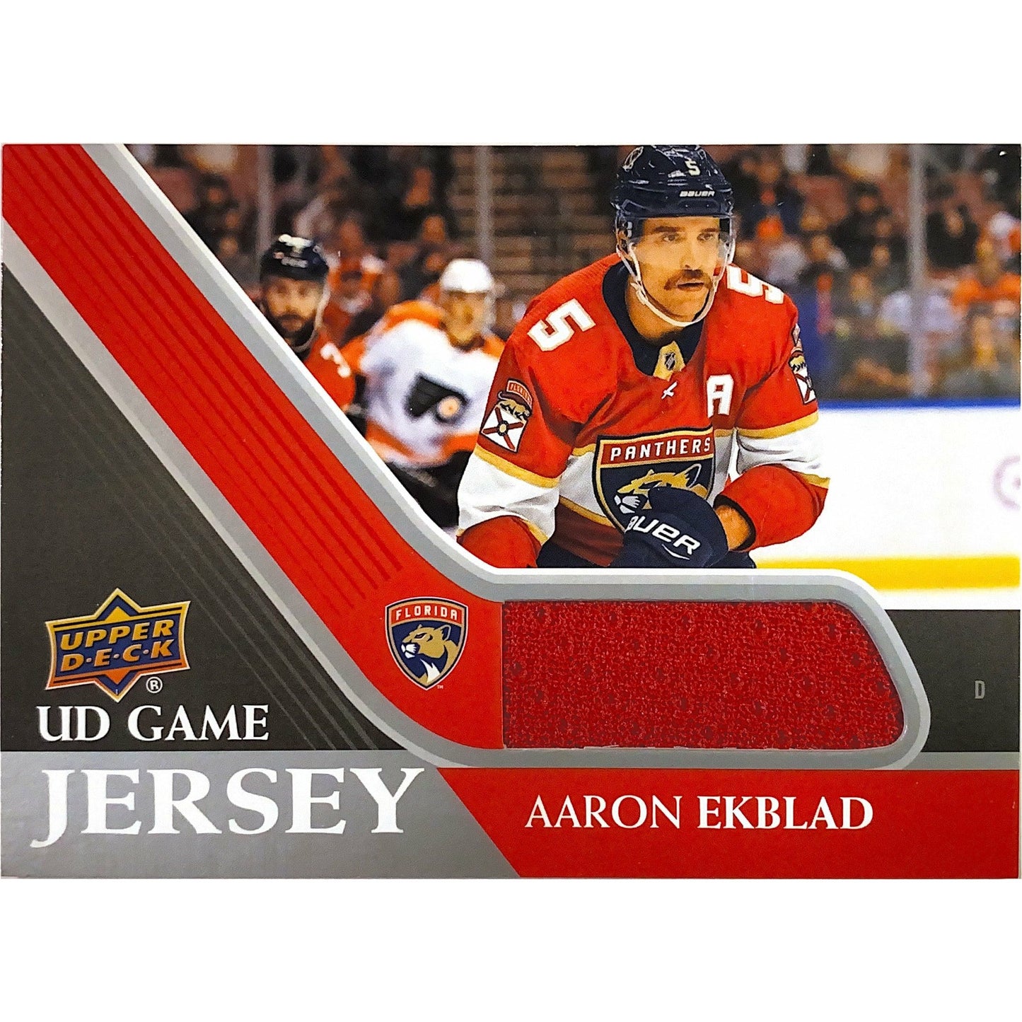 2020-21 Upper Deck Series 1 Aaron Ekblad UD Game Jersey