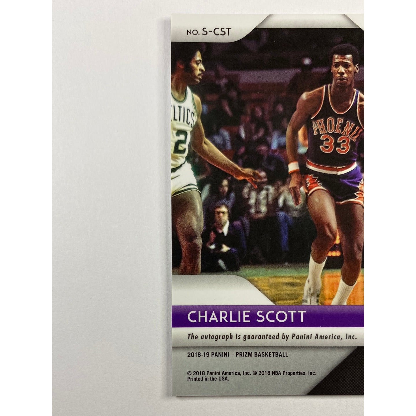 2018-19 Panini Prizm Charlie Scott Auto | Local Legends Cards & Collectibles