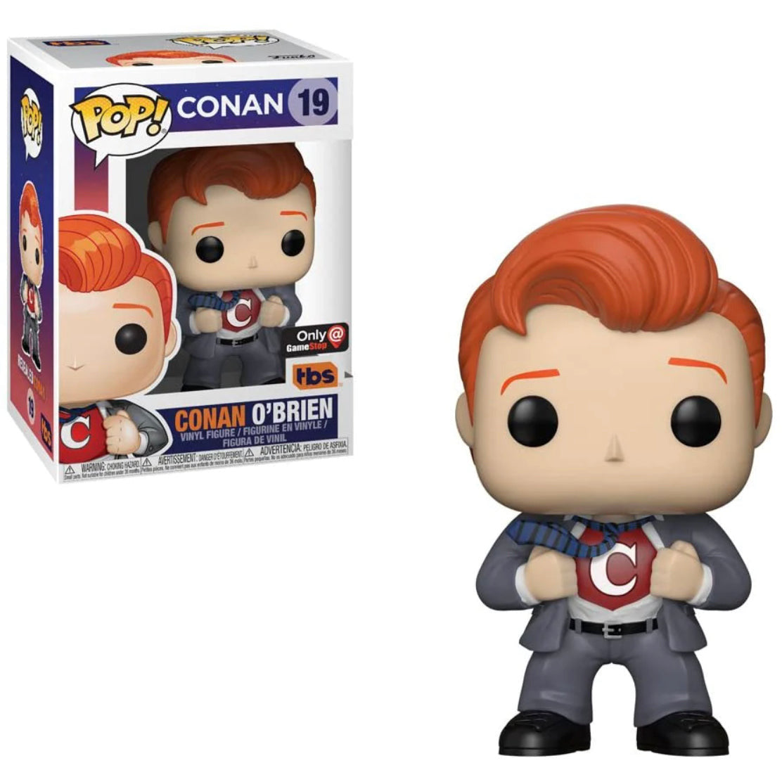 Funko Pop! Conan O’Brien GameStop Exclusive Revealed Conan #19 | Local Legends Cards & Collectibles
