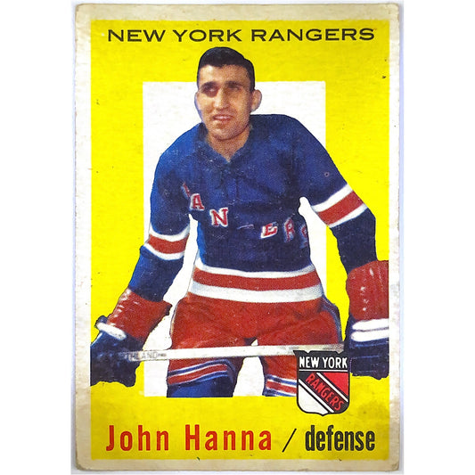 1959-60 Topps John Hanna