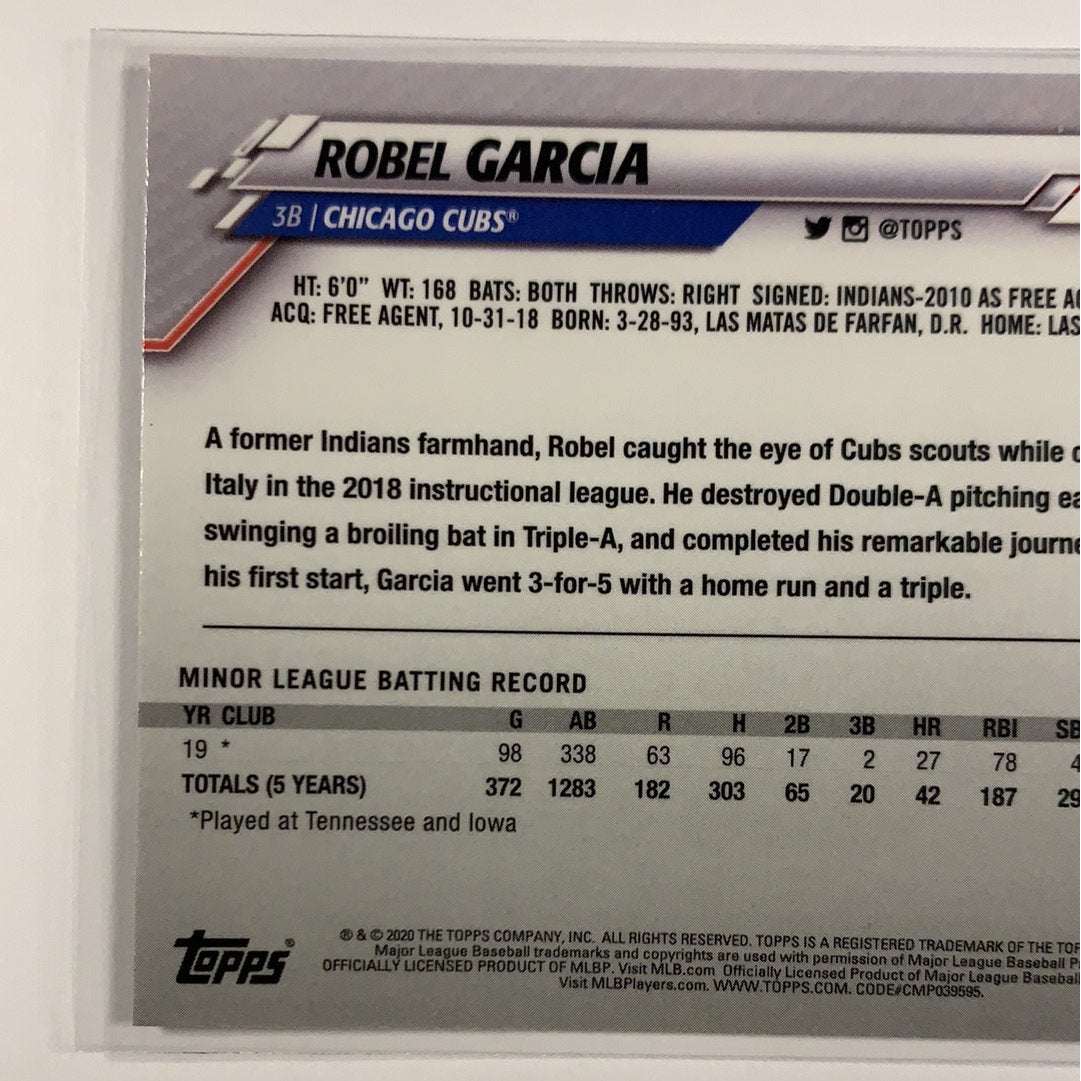 2020 Topps Chrome Robel Garcia RC | Local Legends Cards & Collectibles
