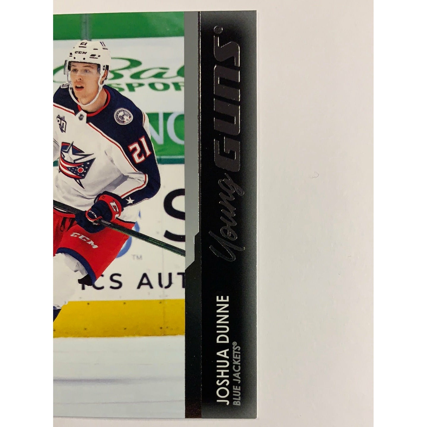 2021-22 Upper Deck Series 1 Joshua Dunne Young Guns | Local Legends Cards & Collectibles