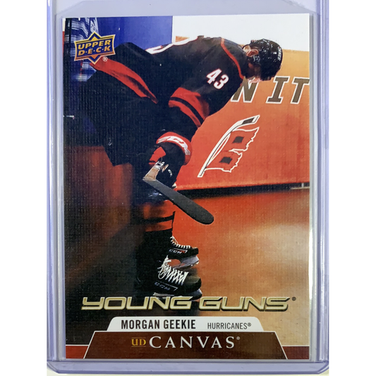 2020-21 Upper Deck Series 1 Morgan Geekie Young Guns Canvas  Local Legends Cards & Collectibles
