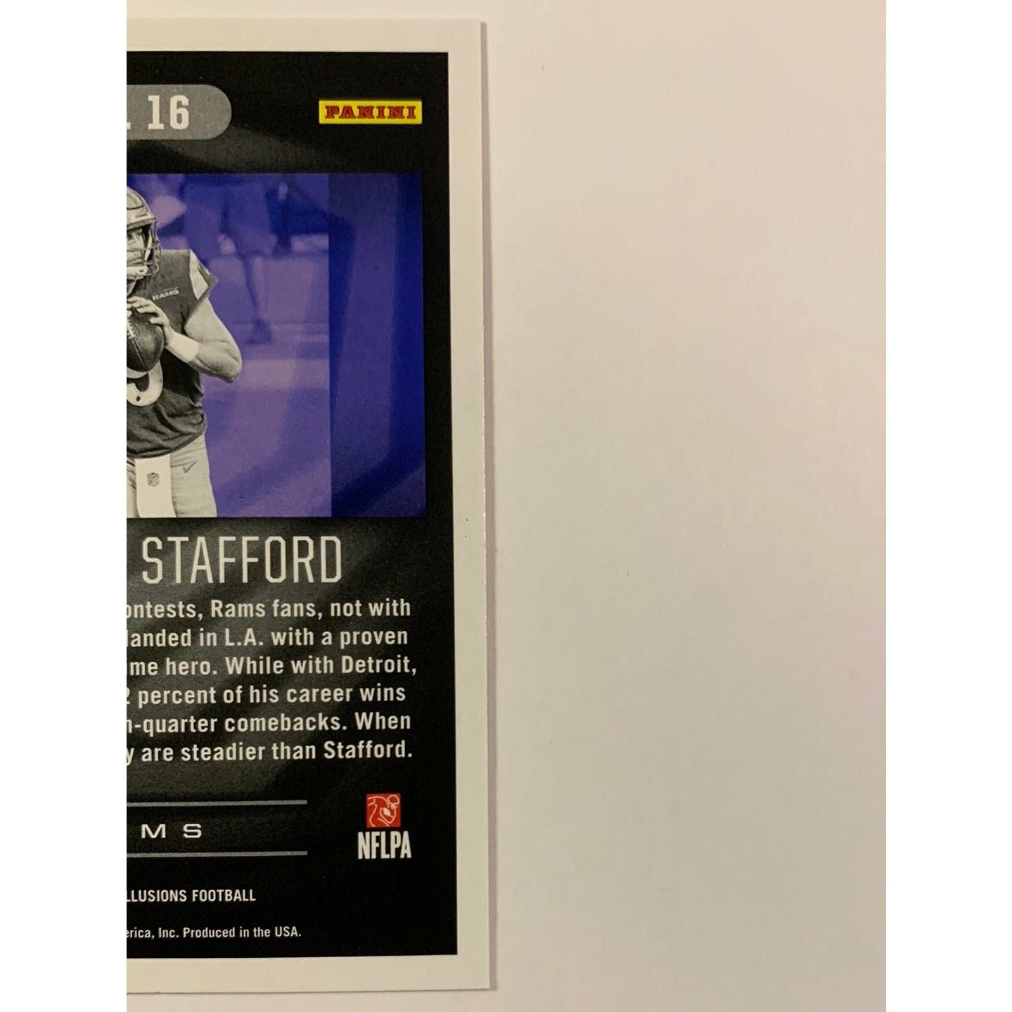 2021 Illusions Matthew Stafford Sunburst Parallel