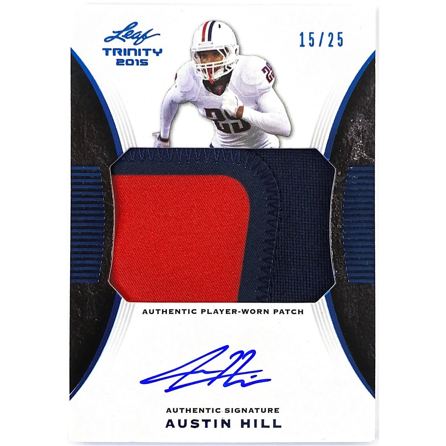 2015 Leaf Trinity Austin Hill Patch Auto /25